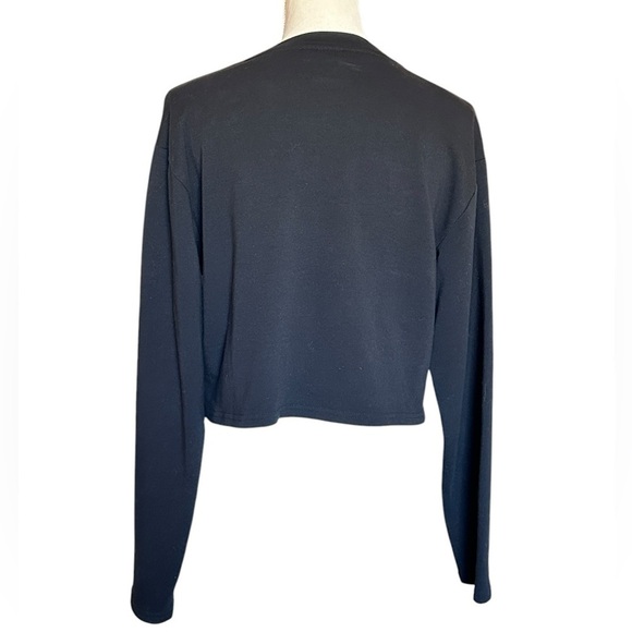 Vans Ramp Tested Long Sleeve Crew Neck Top in Black - Picture 6 of 7